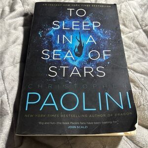 To Sleep in a Sea of Stars novel Christopher Paolini paperback book sci-fi
